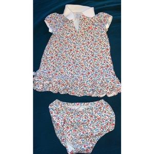 Ralph Lauren Infant Toddler Flower Dress